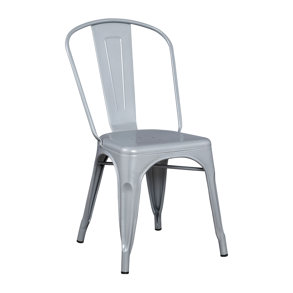 ET3534 Metal dining chair for indoor-outdoor use